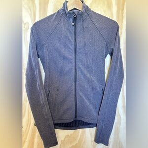 Athleta Full Zip Women’s Gray Pullover Gym Yoga Top Jacket Size XS